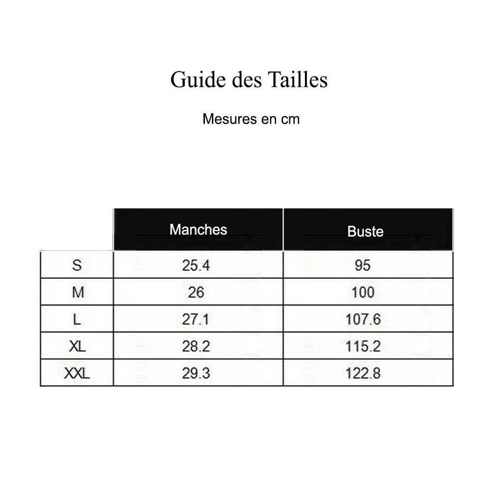 Chemise de Nuit Allaitement - Guide des tailles - CODODO