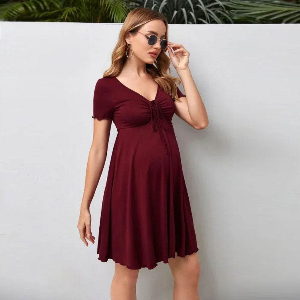 Robe été Maternité Col V - CODODO