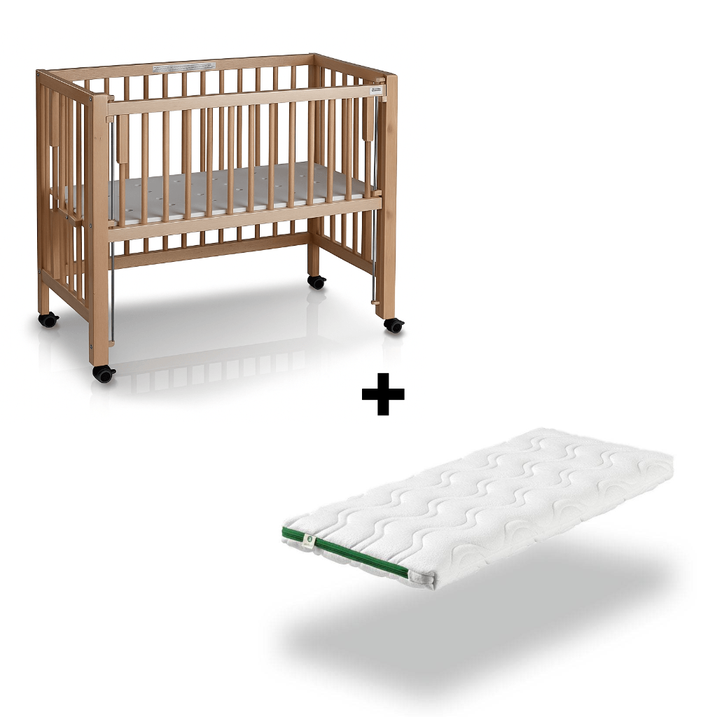 Berceau en bois massif cododo + matelas