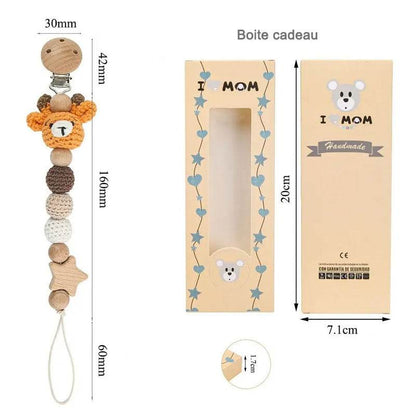 Attache Tétine Animaux - CODODO