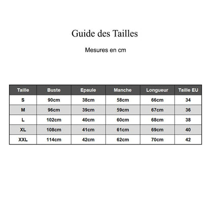 Top Allaitement - Manches longues - Guide_des_tailles - CODODO