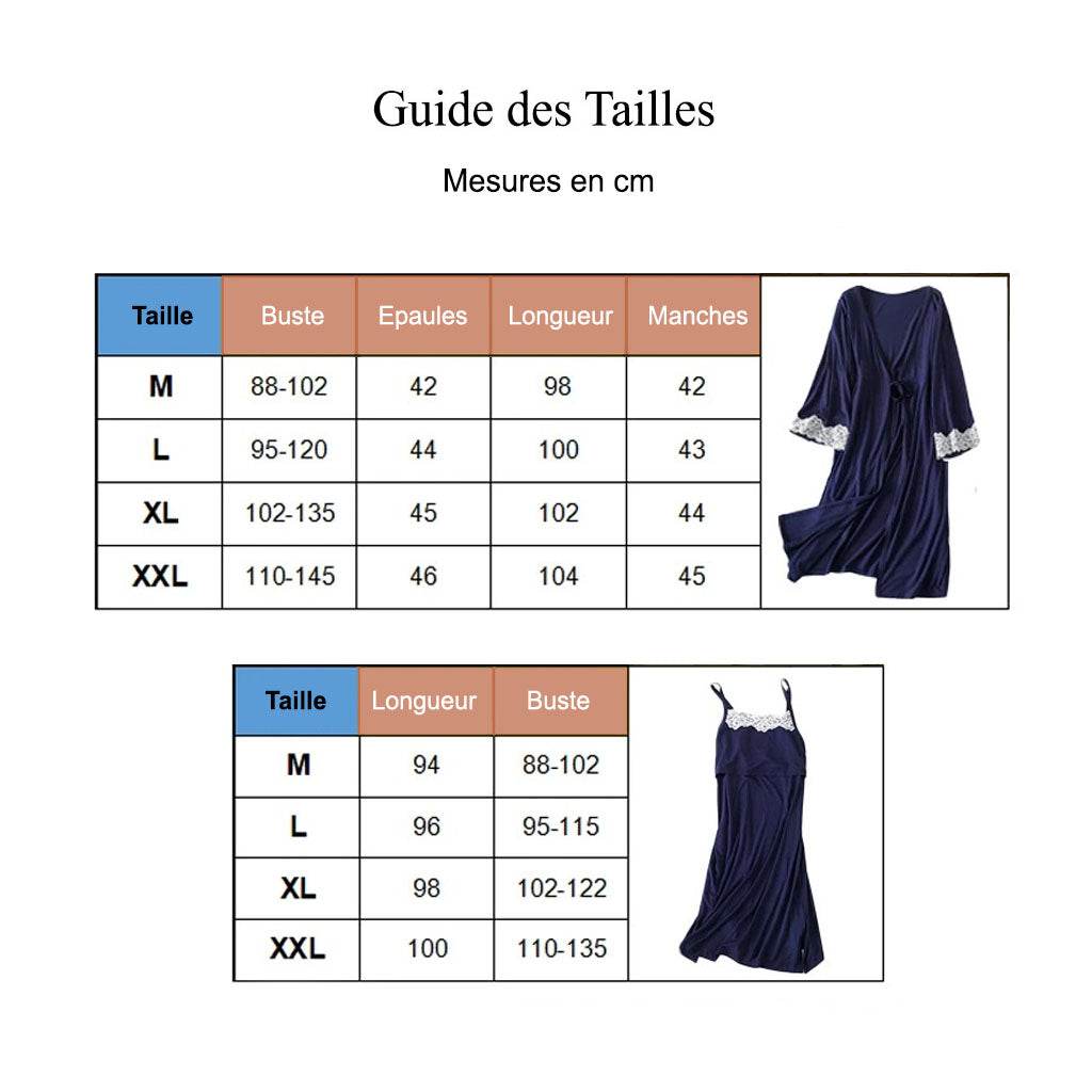 Nuisette d'Allaitement et Kimono - CODODO