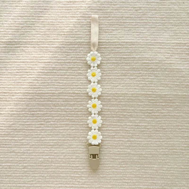 Attache Tétine Fleurs - CODODO