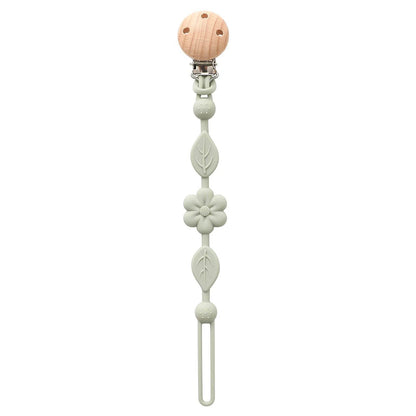 Attache Tétine Silicone Fleuri - CODODO