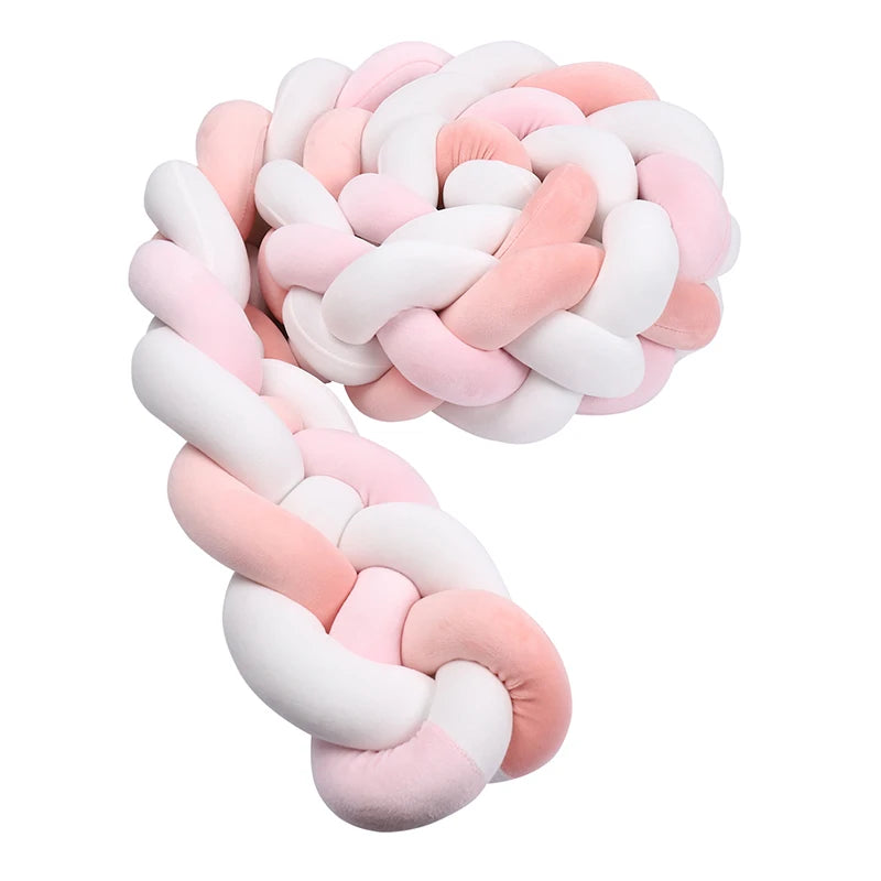1M/2M/3M/3.6M Tresse De Lit Bébé Multicolore- 4 Brins
