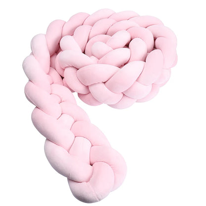 1M/2M/3M/3.6M Tresse De Lit bébé Unie - 4 Brins