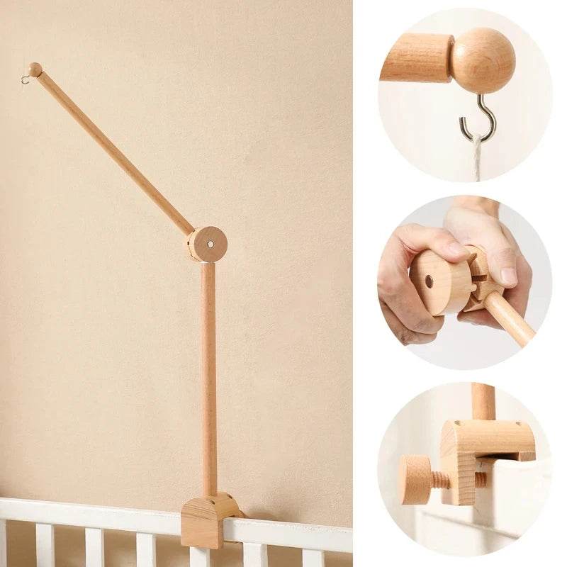Support Rotatif en Bois Mobil Bébé - CODODO