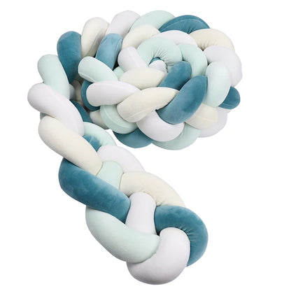 1M/2M/3M/3.6M Tresse De Lit Bébé Multicolore- 4 Brins