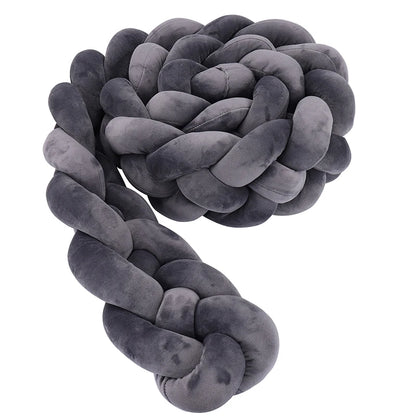 1M/2M/3M/3.6M Tresse De Lit bébé Unie - 4 Brins