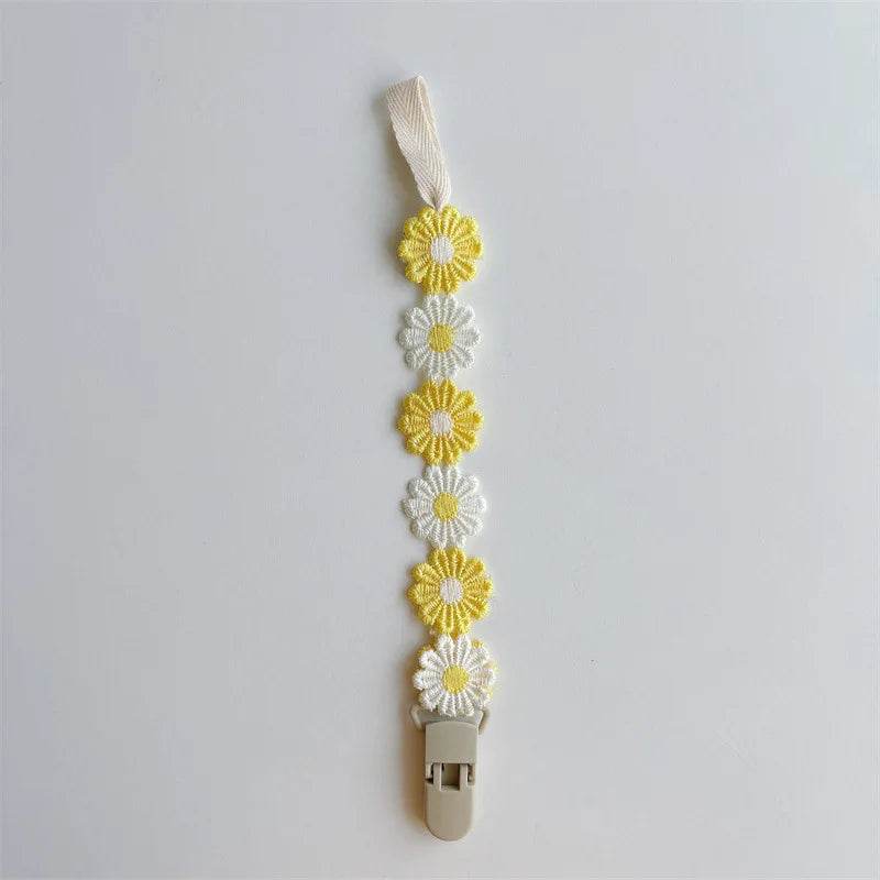 Attache Tétine Fleurs - CODODO