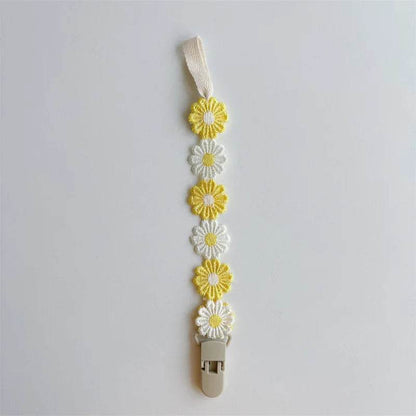 Attache Tétine Fleurs - CODODO