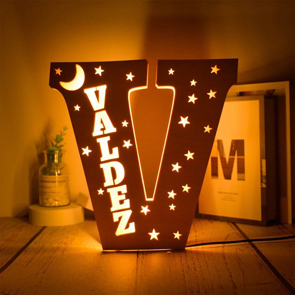 Veilleuse Lettre Personnalisée - CODODO