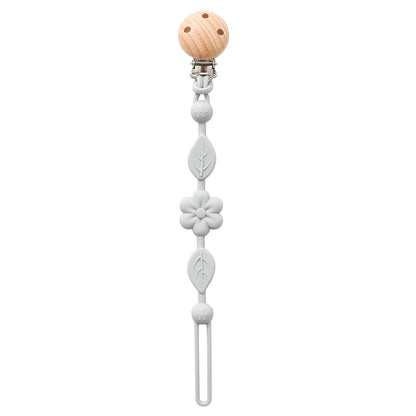 Attache Tétine Silicone Fleuri - CODODO
