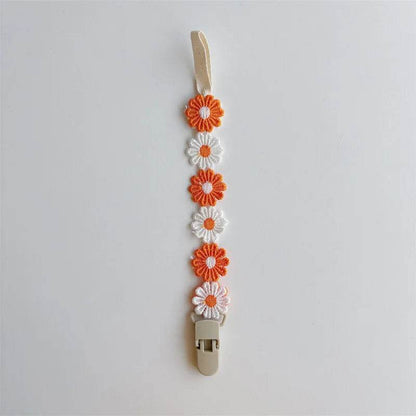 Attache Tétine Fleurs - CODODO