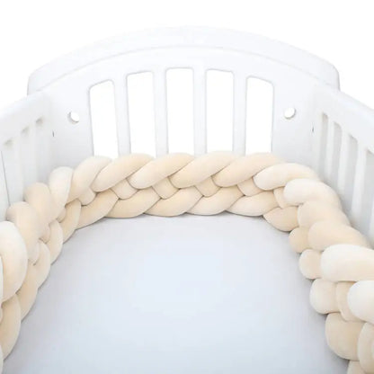 1M/2M/3M/3.6M Tresse De Lit bébé Unie - 4 Brins