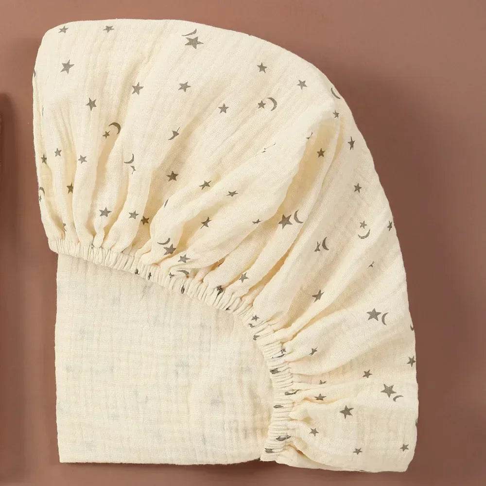 Drap Housse Bébé Mousseline 100% Cotton - CODODO
