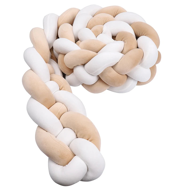 1M/2M/3M/3.6M Tresse De Lit Bébé Multicolore- 4 Brins