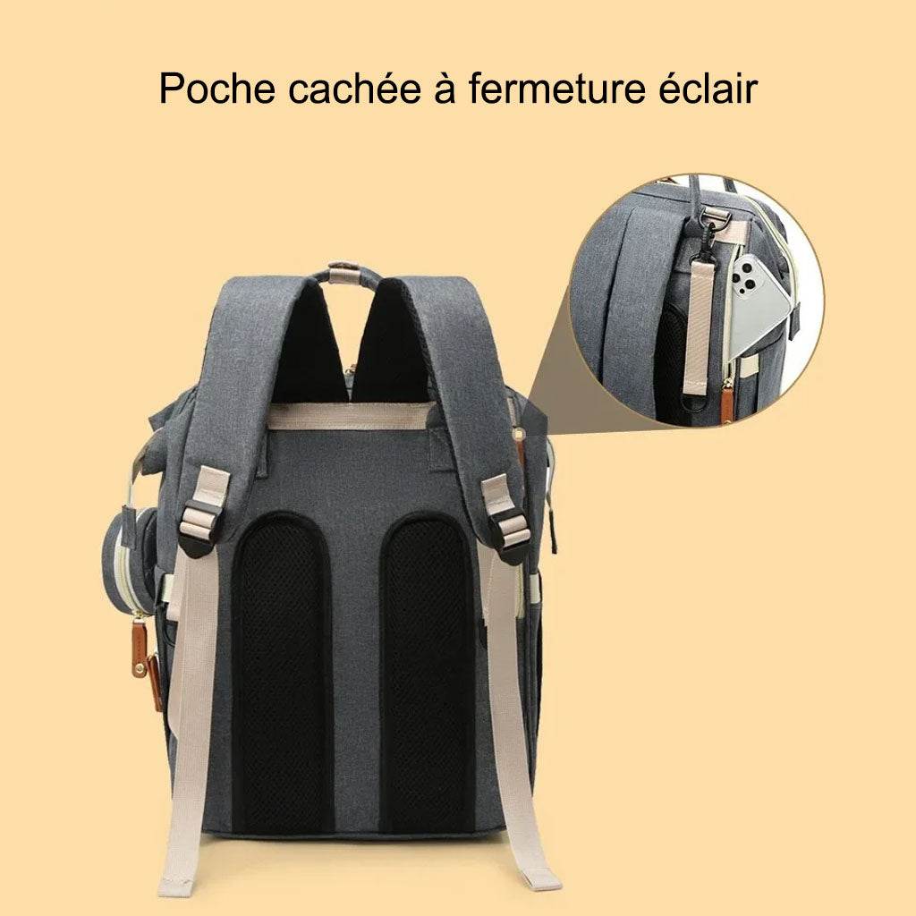 Sac à Dos à Langer Matelassé - CODODO