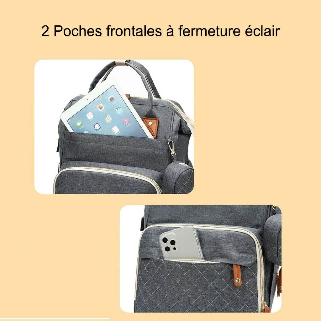 Sac à Dos à Langer Matelassé - CODODO