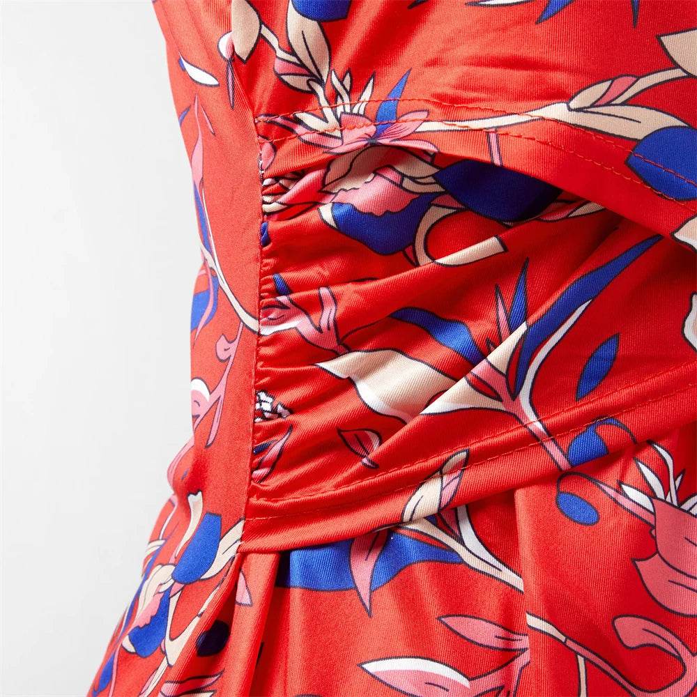 Robe Fleurie Grossesse et Allaitement - CODODO