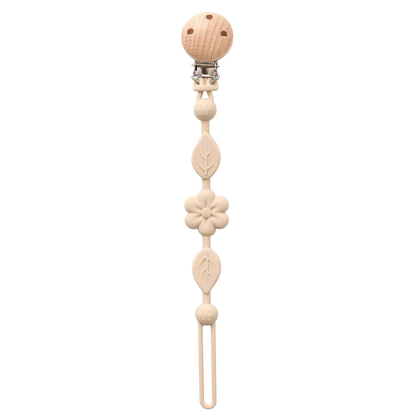 Attache Tétine Silicone Fleuri - CODODO