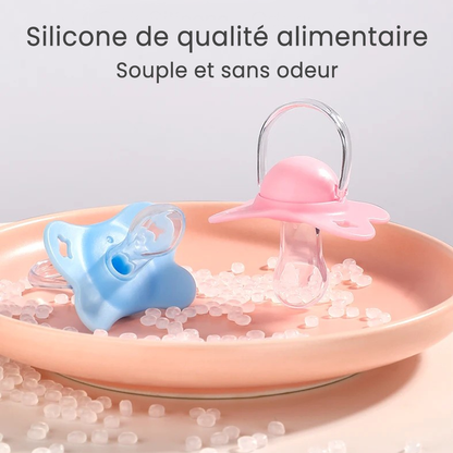 Sucettes en silicone souple de qualité alimentaire – sans odeur ni goût
