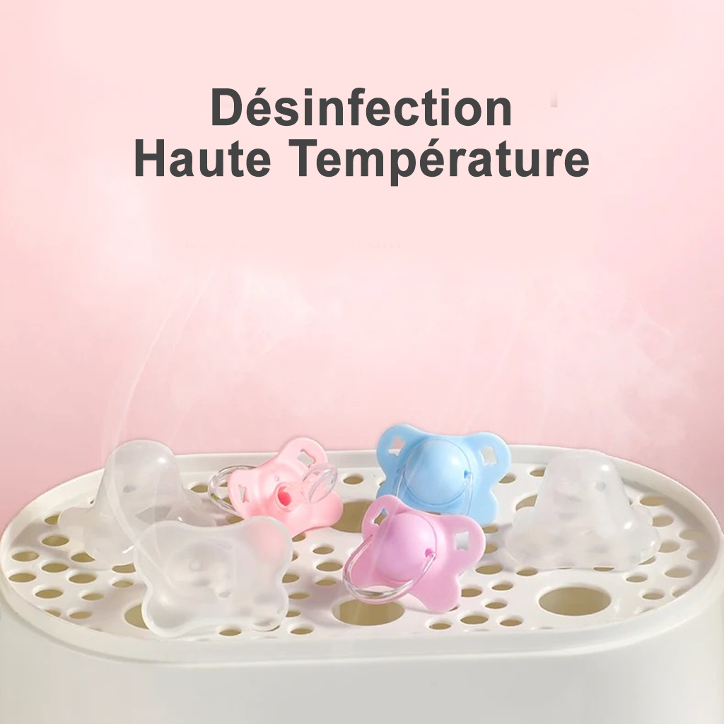 Sucettes résistantes à la désinfection haute température pour bébé